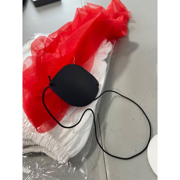 Leg Avenue 5 PC Pirate Costume Set Size Large Red Black Halloween Cosplay NEW - Picture 6 of 8